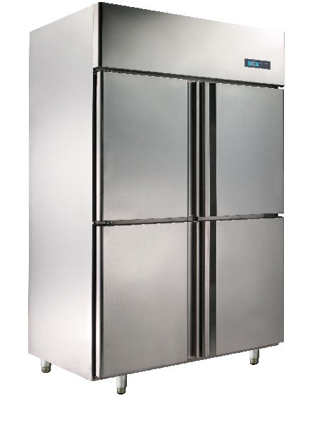 Standard D type copper four static cooling refrigerator