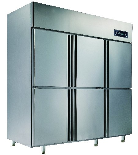 标准工程款铜管直冷六门冰箱