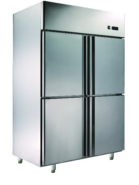 European four half door fan cooling refrigerator