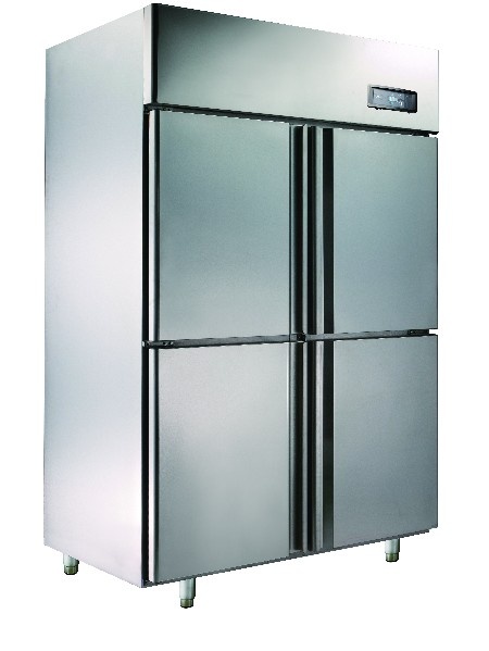 Luxury project ventilated four door upright refrigerator