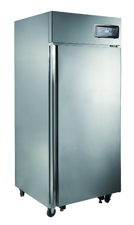Luxury project single door static cooling upright refrigerator